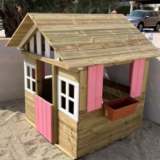 CASITA INFANTIL MADERA MASGAMES-LOLLIPOP ROSA - MA800521